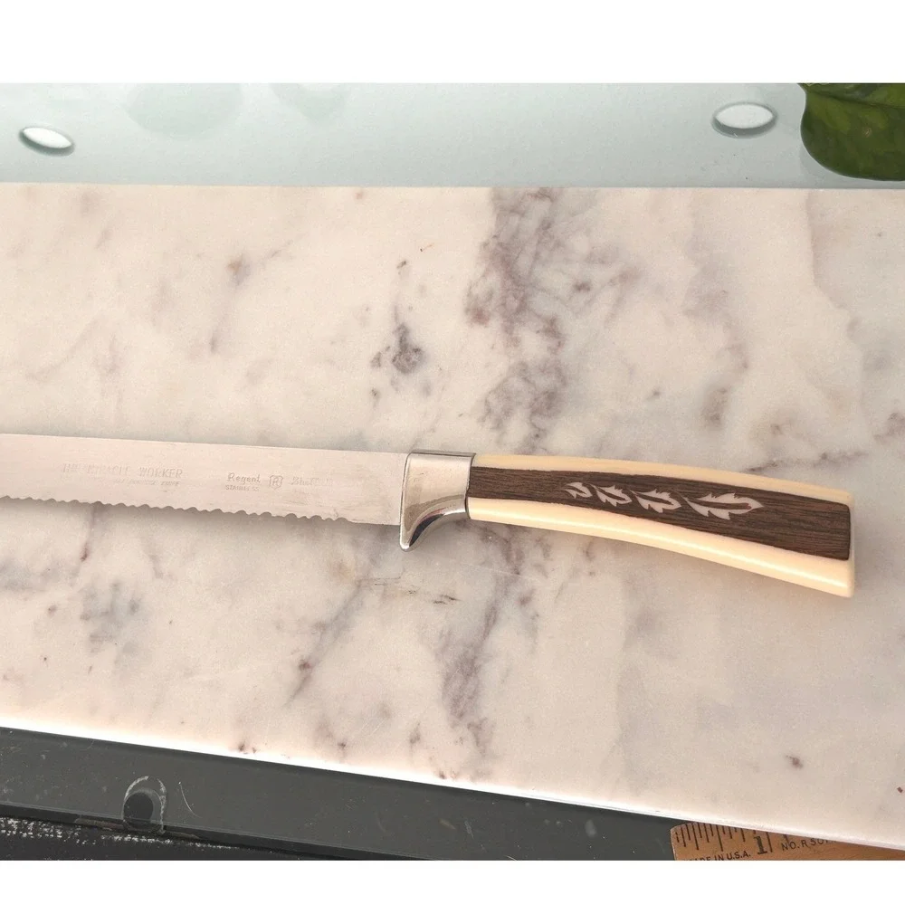 Vintage Regent Sheffield The Miracle Worker Frozen Food Knife Stainless England